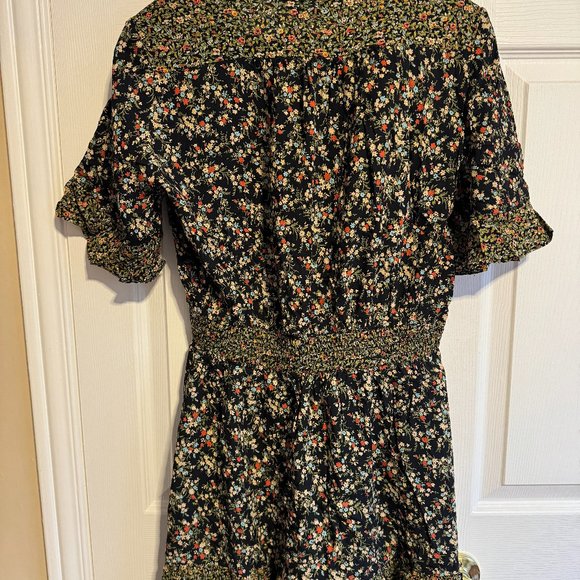 Zara Floral Pattern Mini dress, size M - Picture 4 of 4